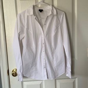 White button down